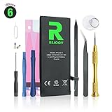 iPhone 6 Battery Replacement Kit with Complete Tools, Adhesive, and Instructions 1810mAh 0 Cycle - 1 Year Warranty