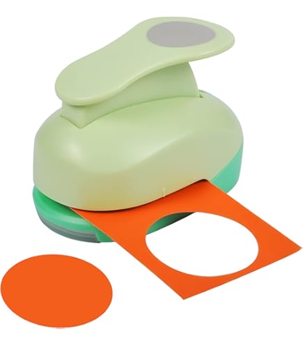 Uchida Marvy Mega Craft Punch, Heart Shape – Easy Lever Punch For Cardstock & Scrapbooking