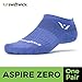 Swiftwick ASPIRE ZERO, No-Show Socks for Running, Lilac, Medium