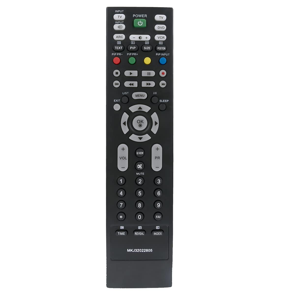 MKJ32022805 VINABTY Replace Remote Control Fit for LG Plasma TV 32LC2R,32LC3R,37LE2R,42LC25R,42LC2R,42LE2R,42PC1RV,50PC1R
