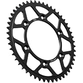 JT Sprockets JTR897.50SC 50 Tooth Self-Cleaning Steel Rear Sprocket , black