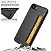 VAKO iPhone 5s Wallet Case Card Holder Cover Impact Resistant Credit Card Holder Case for iPhone 5 5s SE