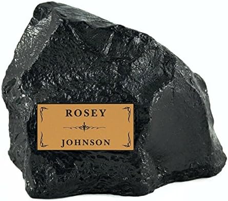 LovedPet Granite Garden Rock Pet Cremation Urn, Small