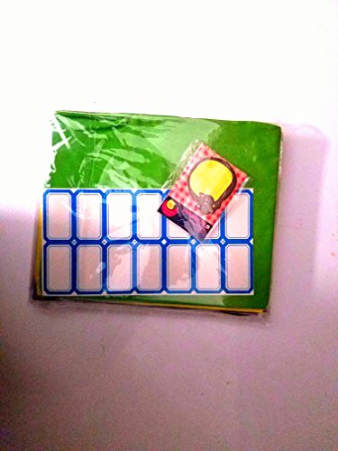 Jumbo stretchable book Cover set of six with sticky pad and stick on labels washable and durable fits most text books