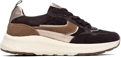 - Sportschuhe Sneaker Damen Braun - Bequeme und vielseitige Schuhe - Casual Mode - Modell 14614501 (Größe 37)