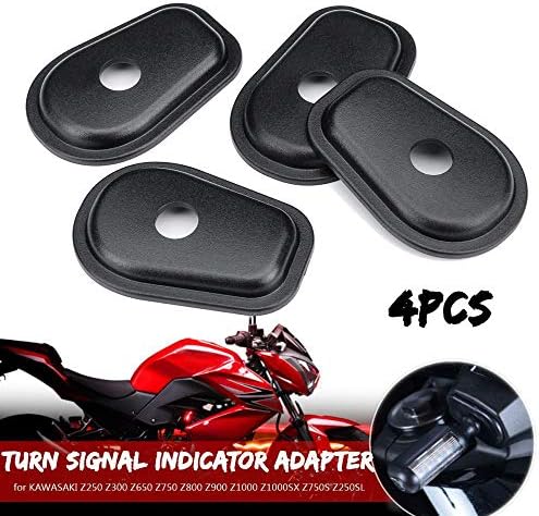 4pcs Motorcycle Turn Signal Indicator Adapter Spacers for Kawasaki Z250 Z300 Z650 Z750 Z800 Z900 Z1000 Z1000SX Z750S Z250SL
