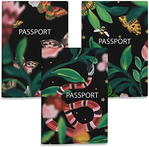 Elegant passport holders for women luxury stylish travel ID cover eco leather