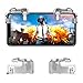 Mobile Game Controller【Upgraded Version】- PUBG / Fortnite / Knives Out Mobile Controller, Hill & Wood Sensitive Shoot and Aim Triggers for L1R1 Mobile Game Trigger Joystick for Android & iPhone