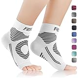 Featol Plantar Fasciitis Socks(1 PAIR) with Arch Support Ankle Support for Men and Women, Ankle Compression Socks Foot Sleeve to Relieve Arch Pain, Better than Night Splint
