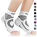 Featol Plantar Fasciitis Socks with Arch Support Ankle Support, Ankle Compression Socks Foot Sleeve to Relieve Arch Pain, Better Than Night Splint