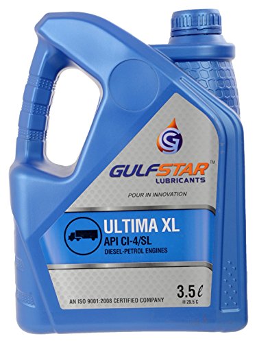 Gulfstar 15W-40 API CI4 Hybrid Diesel and Petrol Engine Oil for Trucks (3.5 L)
