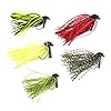 5-Pcs-7g-10g-14oz-38oz-THKFISH-Mixed-Colour-Fly-Rubber-Swim-Bass-Jig-Fishing-Lures