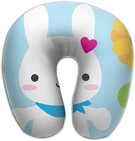 Rabbit Bunny 3D Cotton Super Soft Cloth Cover Combined Ergonomic Design Soft And Smooth Featuring A U-type Structure Release Neck And Shoulder Tension