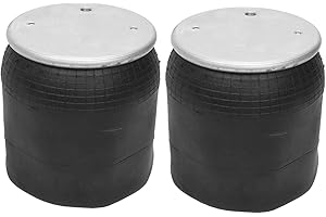 TRIL GEAR Pack of 2 Air Spring Bag Replacement for Peterbilt & Kenworth Trucks (Replaces Firestone W01-358-8864 Peterbilt 308716 Paccar C811013) Air Suspension Spring Bag