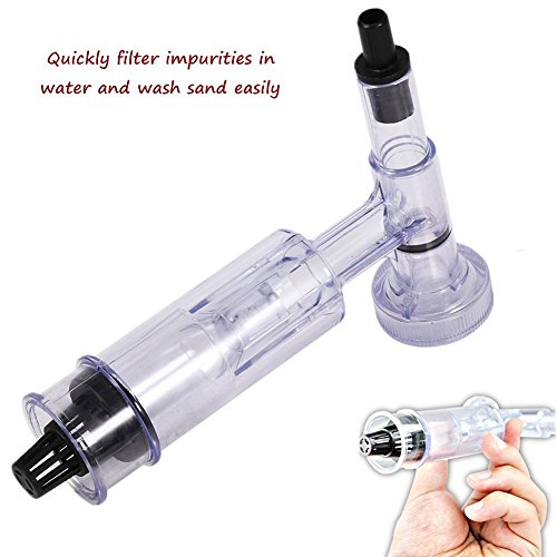 Aquarium Suction Filter, New Useful Aquarium Fish Tank Cleaning Sand Washing Filter Water Suction Pipe
