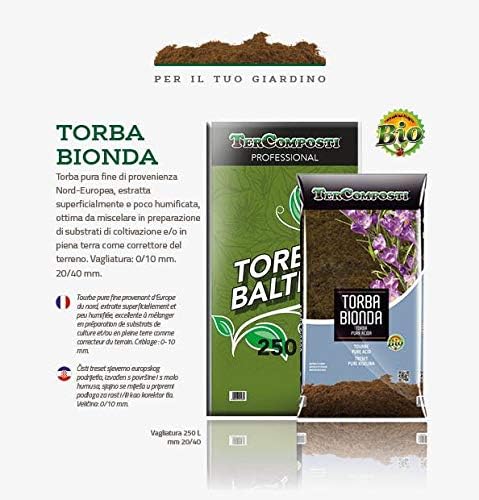 Tercomposti Tierra de Tierra turba Rubia báltica ácida de esfagno ...