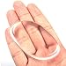 PrettyDate Clear Silicone Makeup Sponge Blender Perfect for Foundation Concealer Blush Air Cushion BB CC Cream