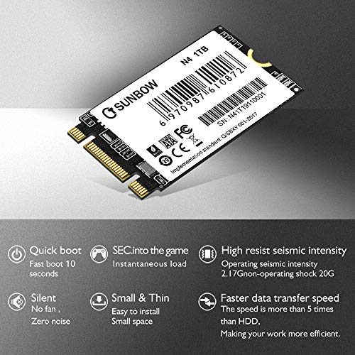 TCSUNBOW 1TB M.2 2242mm solid state drive SSD (N4 1tb) - Image 6