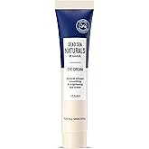 Dead Sea Naturals Eye Cream - Refreshing gel-cream for the eye area, helps smooth away fine lines, reduces the appearance of puffiness & dark circles, with exclusive Dead Sea Minerals, 0.5 Fl.Oz