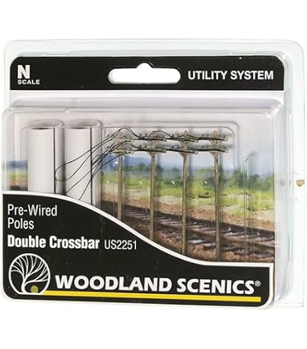 Europe Plc - N Wired Poles Double Crossbar
