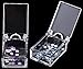 OneDor Clear/Transparent Plastic Storage Organizer for Beads, Rings, Jewelry Accessories, Art, and Small DIY Crafts. Contains 20 Individual Rectangle Plastic Containers
