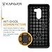 KAPAVER® Thermoplastic Polyurethane Rugged Armor Back Cover Case for Xiaomi Poco F1 (Black)