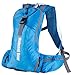 Hydration pack with 70 oz 2L Bladder for Running Hiking Riding Hiking Camping Cycling Climbling Biking - Lightweight Backpack for Runner Outdoor Bicycle & Bike Sports (Blue)