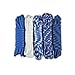 PARACORD PLANET 550lb Paracord Combo Crafting Kits - 5 Colors 50 Feet Total (5 Blues)