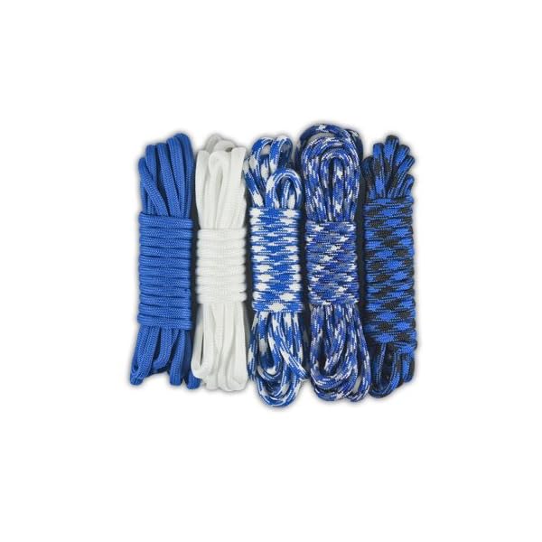 Paracord-Planet-550lb-Paracord-Combo-Crafting-Kits-5-Colors-50-Feet-Total