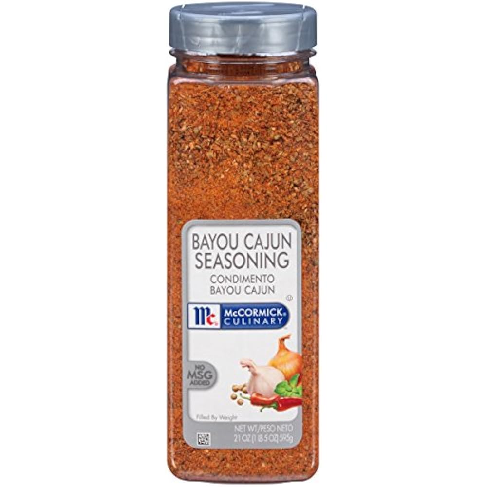 Culinary Cajun Seasoning Bayou Seasoning, 21 Oz