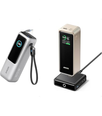 Amazon.com: Anker 25K Laptop Power Bank with 165W, Built-in USB-C