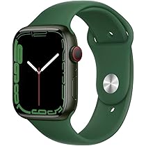 Amazon.com: Apple Watch Series 7 (GPS + Cellular, 45mm) Green  