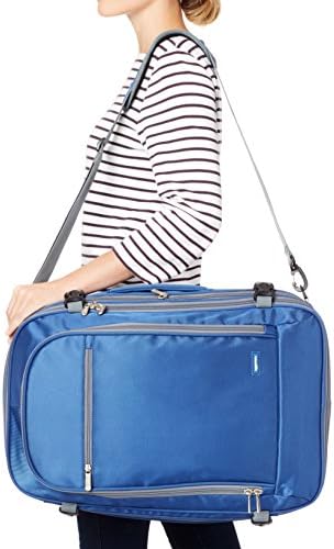 AmazonBasics Carry-On Travel Backpack - Navy Blue 11 AmazonBasics Carry-On Travel Backpack - Navy Blue