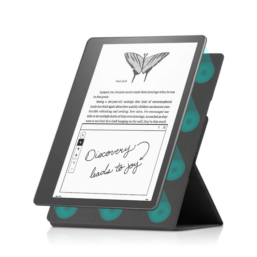 Protective Case Suitable for Kindle Scribe E-Book 10.2 Inch Reader Ultra-Thin Protective Case Foldable Vertical Protective Case,Grey
