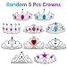WATINC 54pcs Jewelry Toy,Girl's Jewelry Dress Up Play Set,Included Crowns, Necklaces,Wands, Rings,Earrings and Bracelets