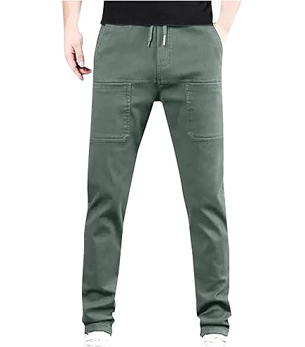 Amazon.com: Manzera Stretch Cargo Pants,High Stretch Multi