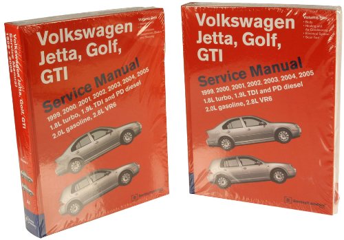 Bentley Paper Repair Manual VW Jetta/Golf/GTI (A4)