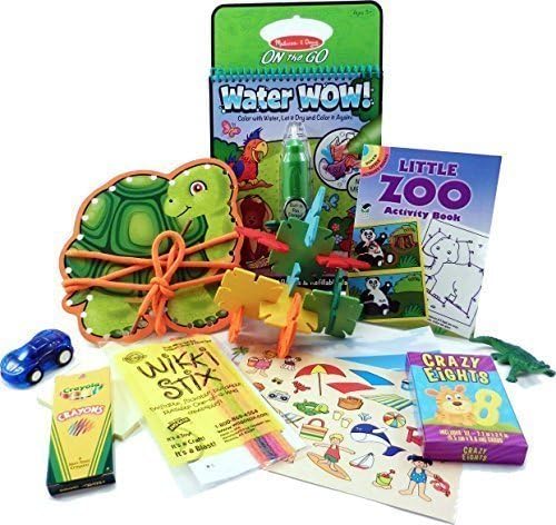 The Mini by Fun On The Fly - Travel Toy Activity Bag for Kids Ages 3 & Up