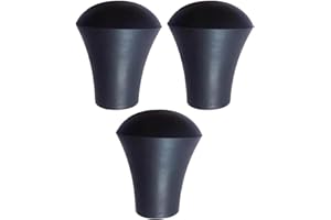WAIGN 3Pcs Black Anti Skid Drum Feet Holder, Drum Leg Tip, Professional Percussion Accessory, Drum Feet Floor Tom Legs Parts, Musical Instrument Accessories, Mounting Hardware, Drum Set Mounting Hardware