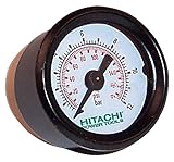 Hitachi 881508 1/8-Inch NPT 1.5-Inch Pressure Gauge for Hitachi GBSPP