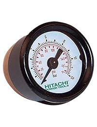 Hitachi 881508   Medidor de presión para Hitachi GBSPP (1 8 pulgadas, NPT 1,5")