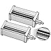 Pasta Roller & Spaghetti Cutter Attachment for KitchenAid Stand Mixers,Stainless Steel Pasta Sheet Noodle Maker Accessories, 2Pcs