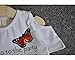 FEITONG Kids Girls Letter Butterfly Shirt Top Flowers Skirt Set Clothing