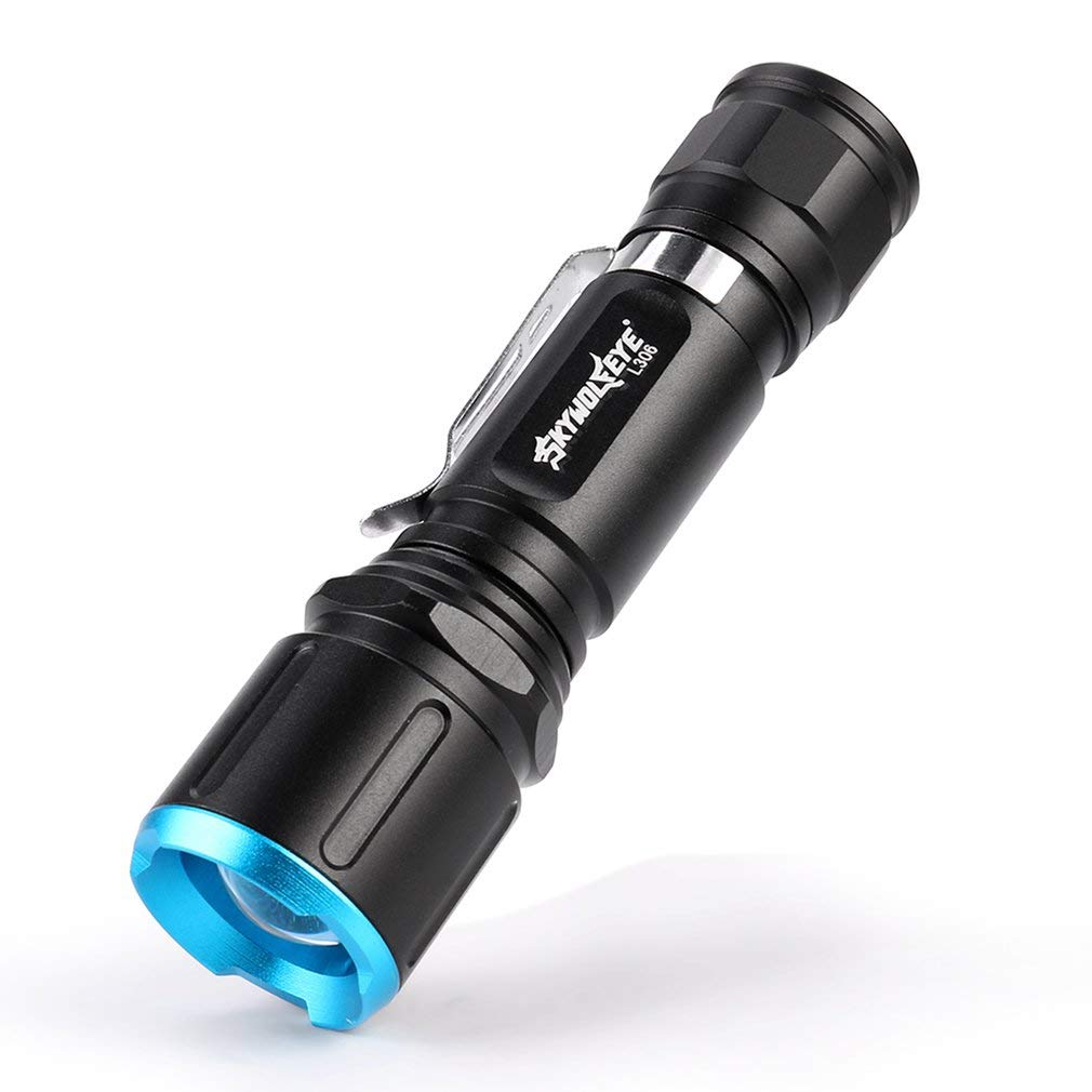L306 Telescopic Flashlight Portable Powerful Practical Tactical LED Flashlight Super Bright for