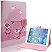 iPad Mini Case, Mini 2/3/4/5 Case, Dteck Slim Fit Folio Stand PU Leather Case with Auto Wake/Sleep Magnetic Smart Cover for Apple iPad Mini 5 /Mini 4/Mini 3 /Mini 2/Mini 1, Pink Unicorn