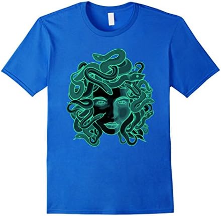 Mens NEON MYTHOLOGICAL MEDUSA T-SHIRT 2017 EDITION XL Royal Blue