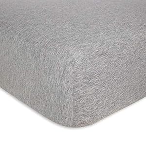 Burt’s Bees Baby – Fitted Crib Sheet, Solid Color, 100% Organic Cotton Crib Sheet for Standard Crib and Toddler…