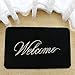 GRECUTE CCD5080-BL Front Doormat Welcome Scraper Entrance Door Mat