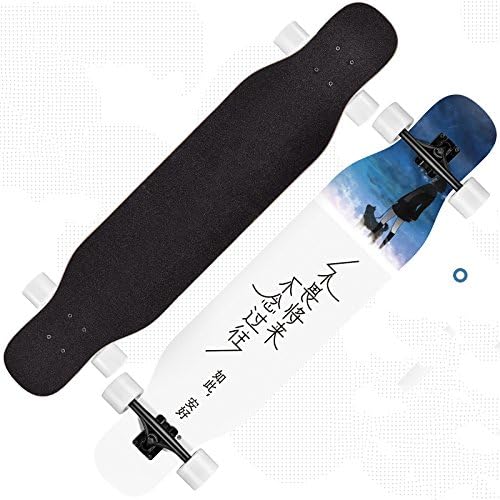 GPC BXH Longboard Skateboard Girl Adult Scooter Dancing Dance Board Brush Street Male Beginner