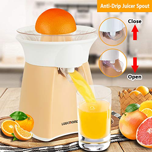 Electric Citrus Juicer Grapefruit Squeezer orange juicer lemon Squeezer Pulp Control Motorized Citrus Press by LUUKMONDE ¡­